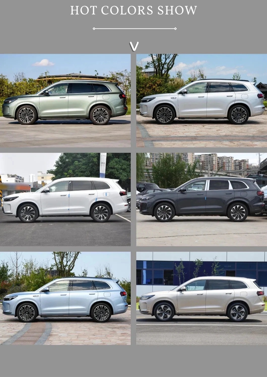 2024 Huawei Aito M7 自動車 走行距離延長 電気自動車 9